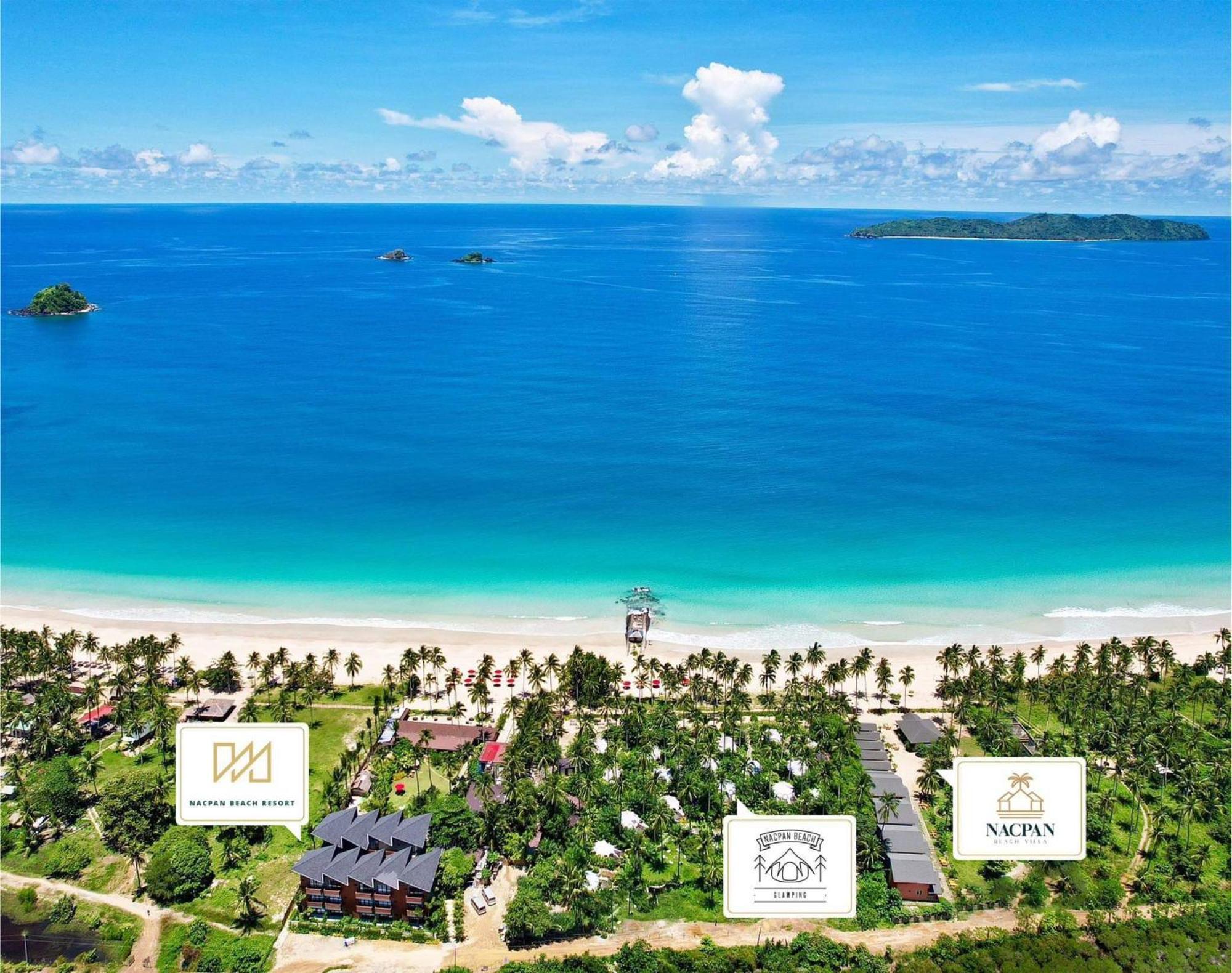 Nacpan Beach Villas Managed By H Hospitality Group Ел Нидо Екстериор снимка